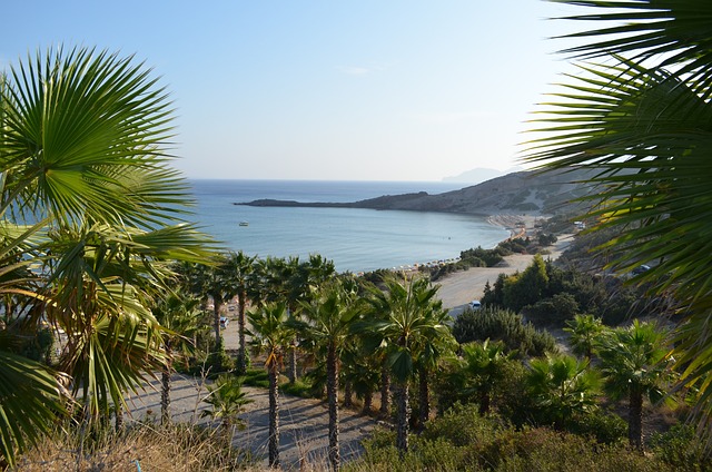 Vai Palm Tree Beach Crete Greece