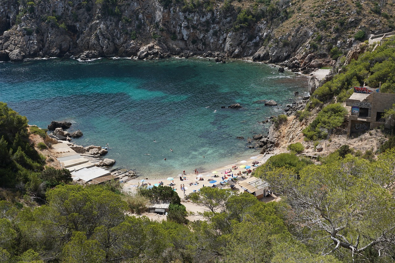 Ibiza hidden cove